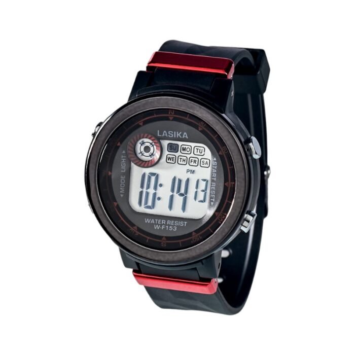 Ψηφιακό ρολόι χειρός - WF153 - Lasika - 115150 - Black/Red