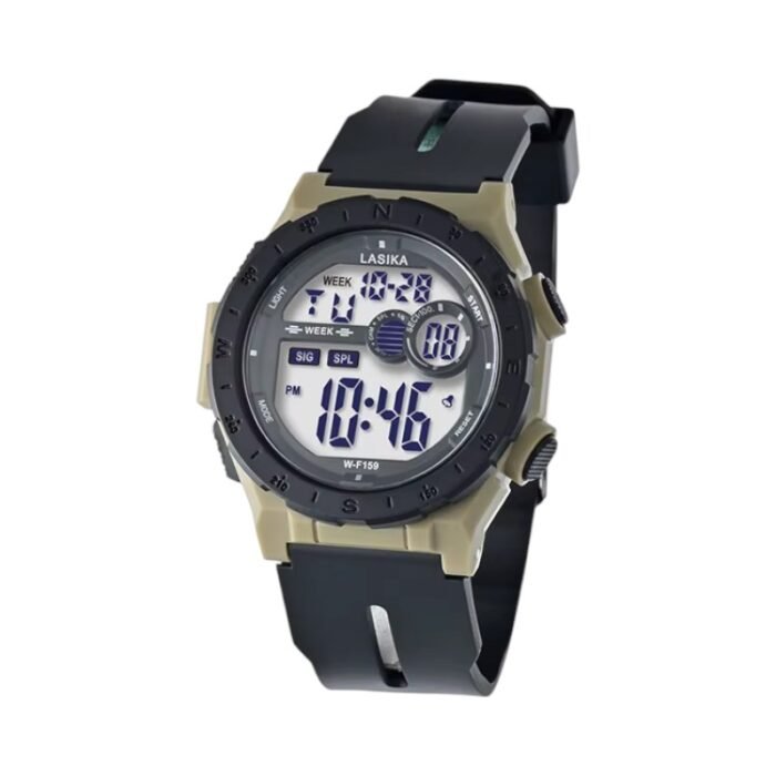 Ψηφιακό ρολόι χειρός - WF159 - Lasika - 115152 - Black/Beige