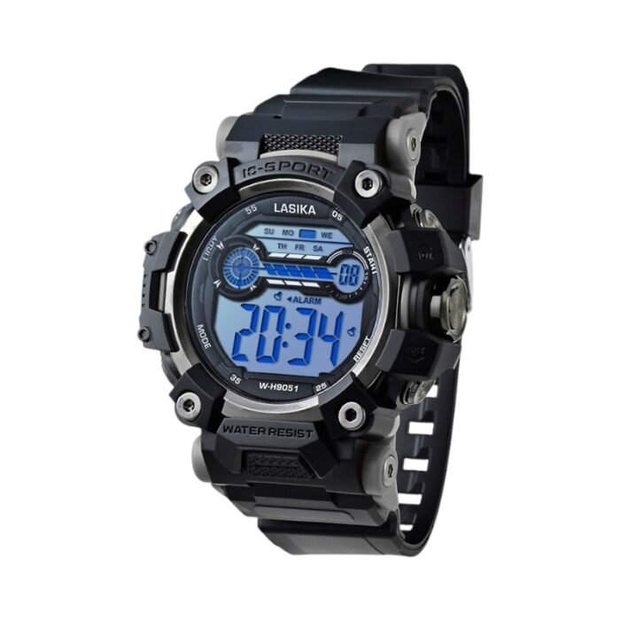 Ψηφιακό ρολόι χειρός - WH9051 - Lasika - 115155 - Black/Silver