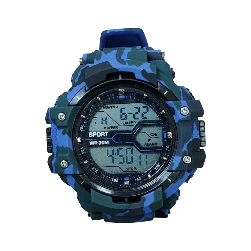 115172-1 Ψηφιακό ρολόι χειρός - D8338 - Dash - 115172 - Army Blue