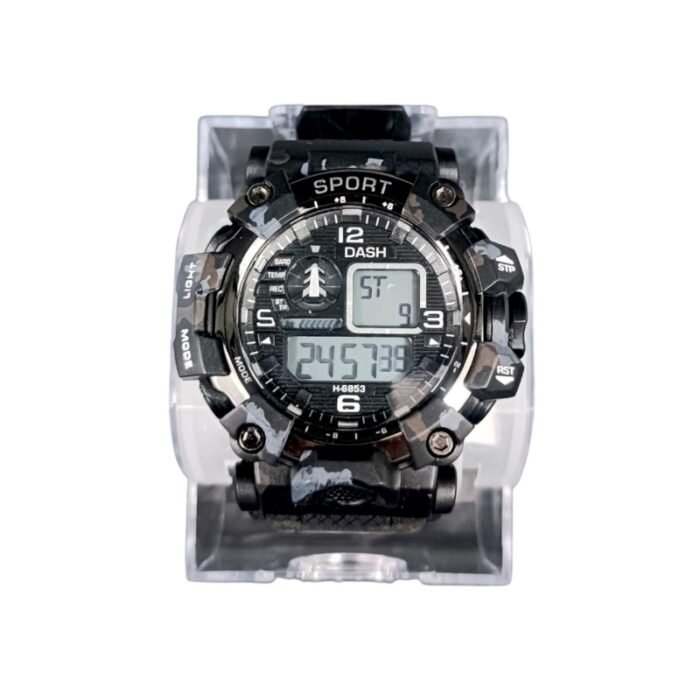 Ψηφιακό ρολόι χειρός - H-6853 - Dash - 115173 - Black