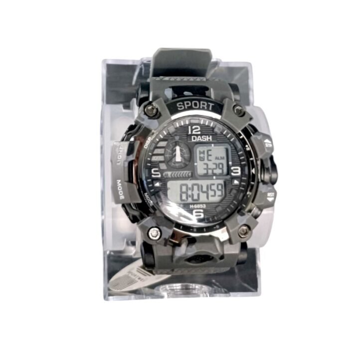 Ψηφιακό ρολόι χειρός - H-6853 - Dash - 115173 - Grey