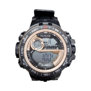 Ψηφιακό ρολόι χειρός - NJ801 - Nuojia - 115180 - Black/Gold