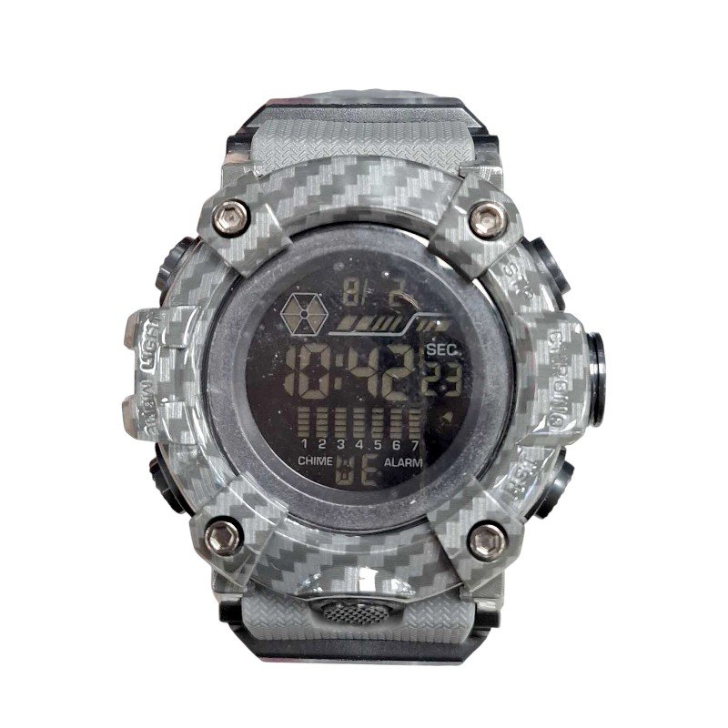 Ψηφιακό ρολόι χειρός - D81822 - 115181 - Grey