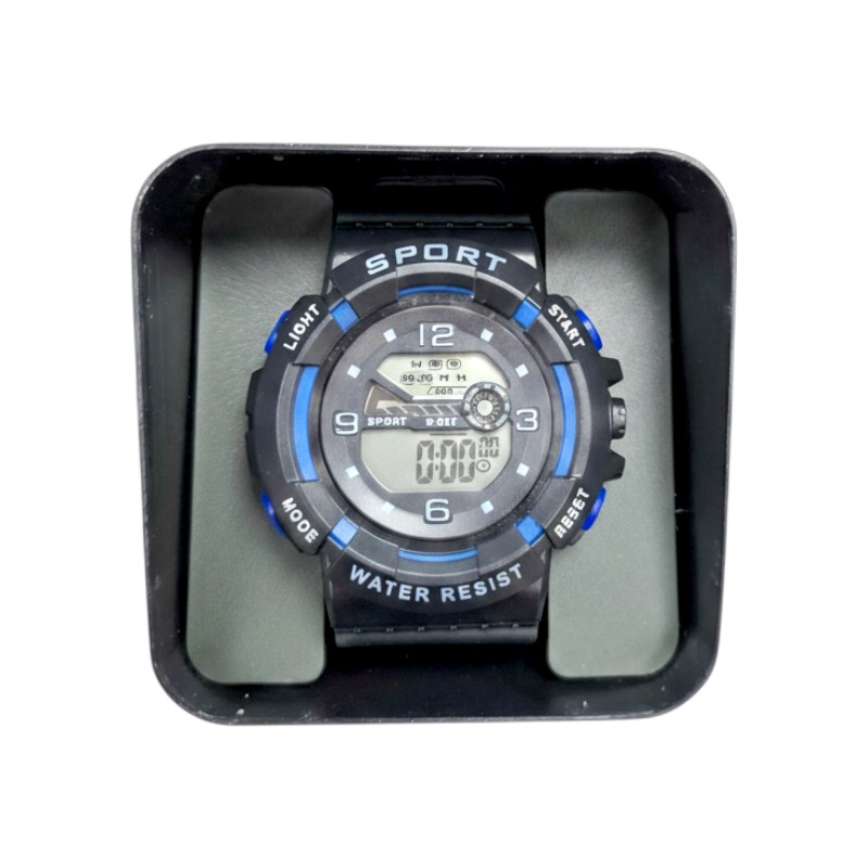 115185-3 Ψηφιακό ρολόι χειρός - 6859 - 115185 - Black/Dark Blue
