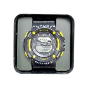 Ψηφιακό ρολόι χειρός - 6859 - 115185 - Black/Yellow