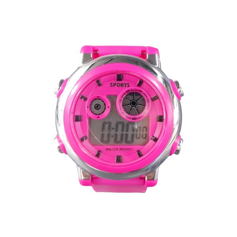 Ψηφιακό ρολόι χειρός - W20 - 115190 - Fuchsia