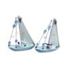 Διακοσμητικό Souvenir Καραβάκι - Σετ 2 τεμάχια - L2026-33AB - 125565