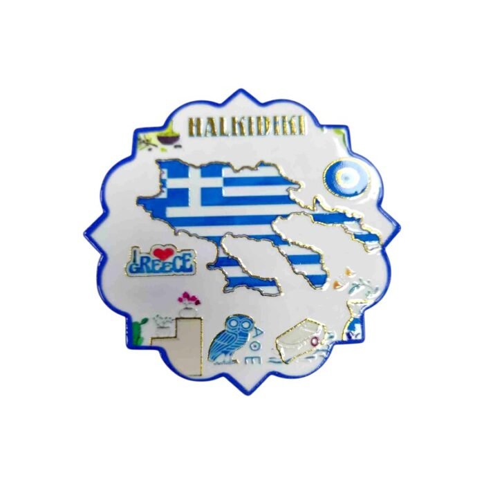 Σουβέρ  Souvenir - Chalkidiki - Σετ 12pcs - 221430