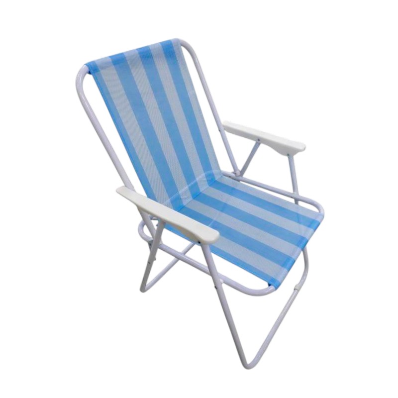 270843_blw Πτυσσόμενη καρέκλα camping - 1215TSL - 270843 - Blue/White