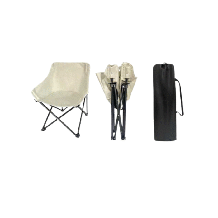 Πτυσσόμενη καρέκλα camping - 1056 - 271017 - Beige