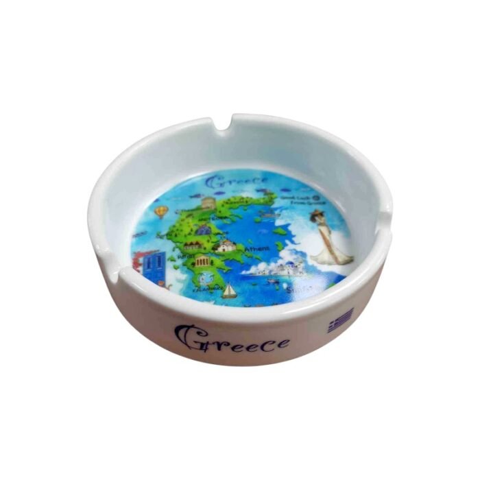 Σταχτοδοχείο Souvenir γυάλινο - Greece - 612541