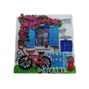 Tουριστικό μαγνητάκι Souvenir – Σετ 12pcs - Paralia - 678342