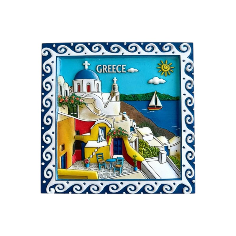 678505 Tουριστικό μαγνητάκι Souvenir - Σετ 12pcs - Greece - 678505