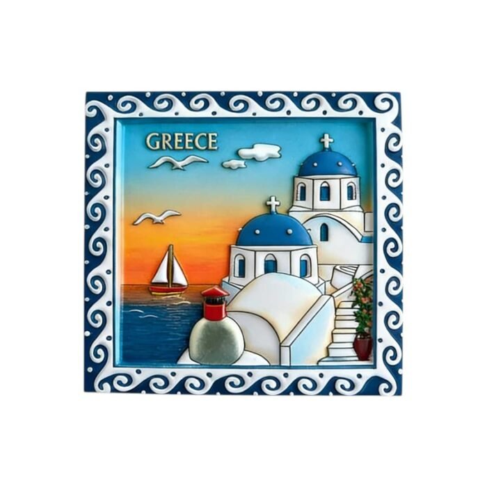 Tουριστικό μαγνητάκι Souvenir - Σετ 12pcs - Greece - 678508