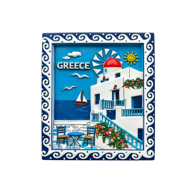 678525 Τουριστικό μαγνητάκι Souvenir - Σετ 12pcs - Greece - 678525