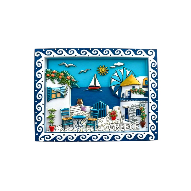 Τουριστικό μαγνητάκι Souvenir - Σετ 12pcs - Greece - 678529