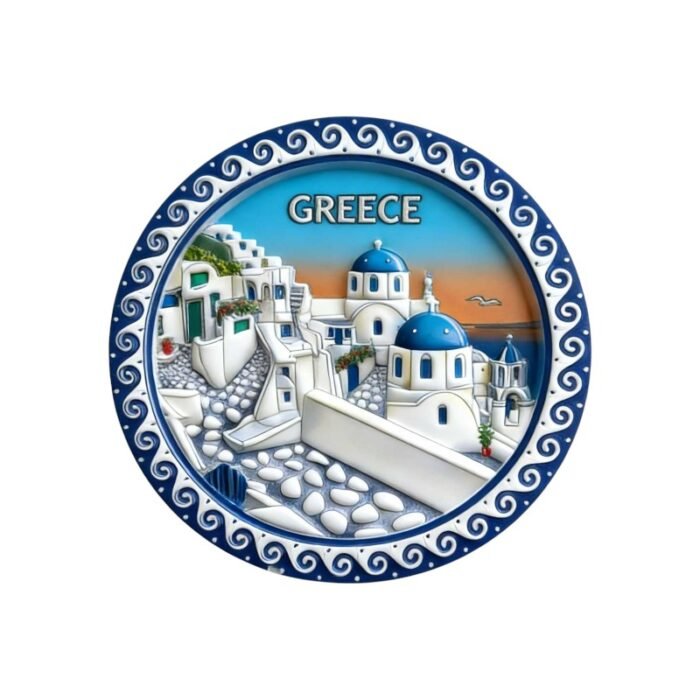 Τουριστικό μαγνητάκι Souvenir - Σετ 12pcs - Greece - 678533