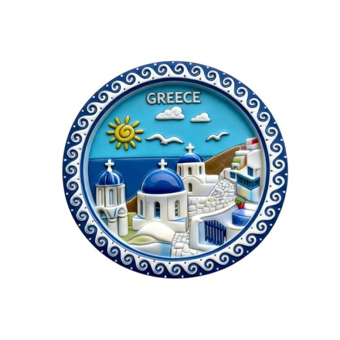 Τουριστικό μαγνητάκι Souvenir - Σετ 12pcs - Greece - 678539