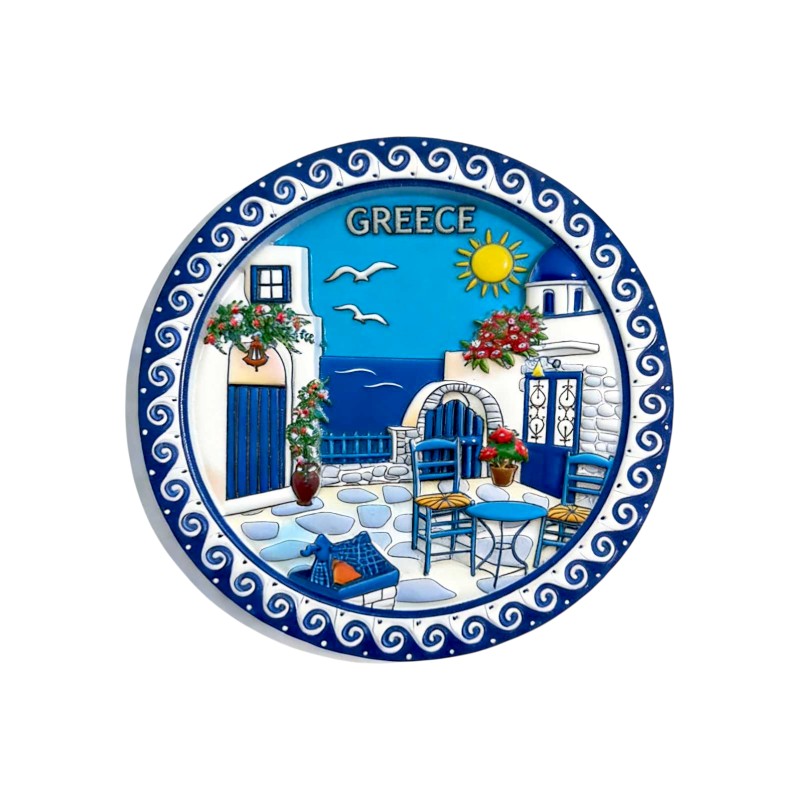678550 Τουριστικό μαγνητάκι Souvenir - Σετ 12pcs - Greece - 678550