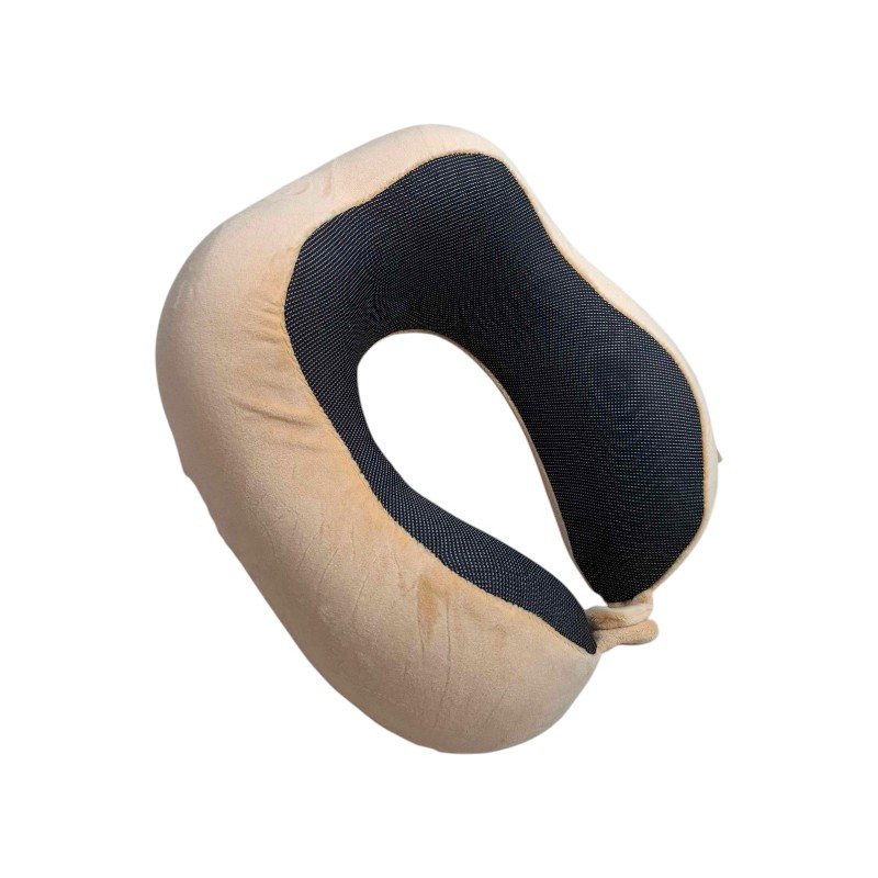 718899-1 Μαξιλάρι αυχένα ταξιδίου - Memory Foam - 718899 - Beige
