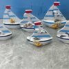 Διακοσμητικό Souvenir Καραβάκι - Σετ 8 τεμάχια - L2024-23 - 125569