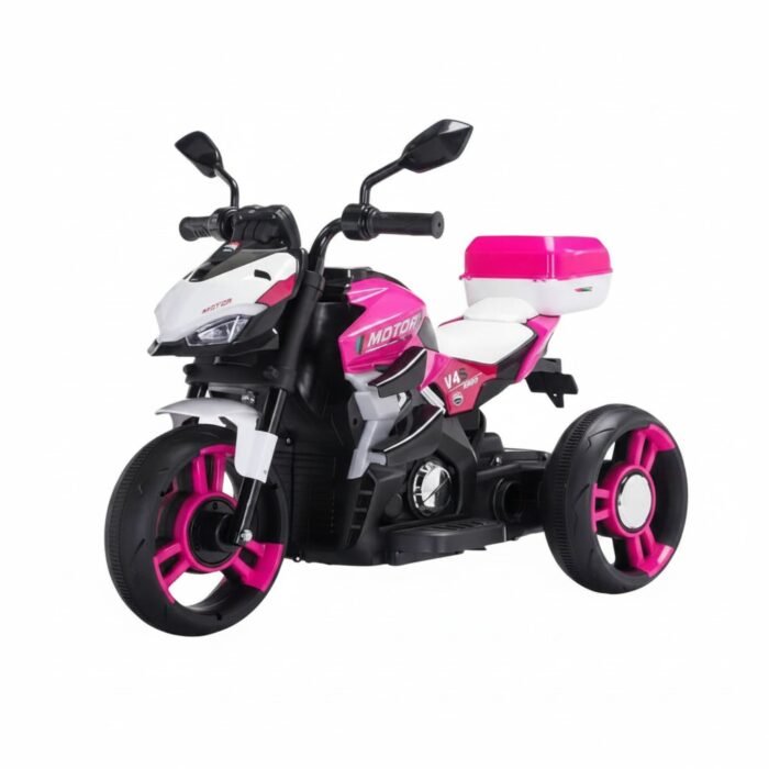 Παιδικό ηλεκτροκίνητο τρίκυκλο scooter - YH-025 - 101147 - Pink