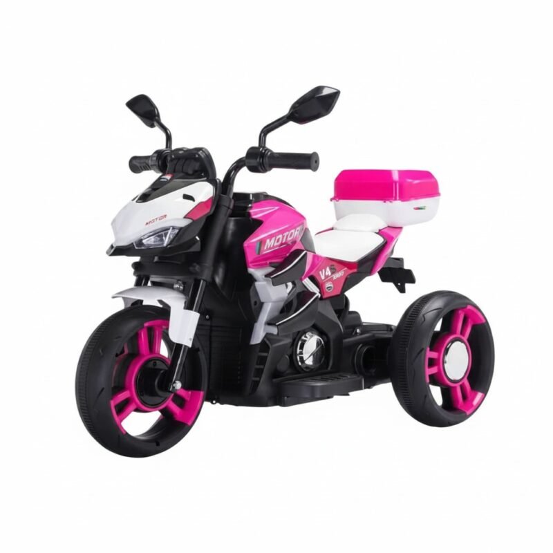 Παιδικό ηλεκτροκίνητο τρίκυκλο scooter - YH-025 - 101147 - Pink