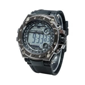 Ψηφιακό ρολόι χειρός - SH2132 - 115183 - Black/Silver
