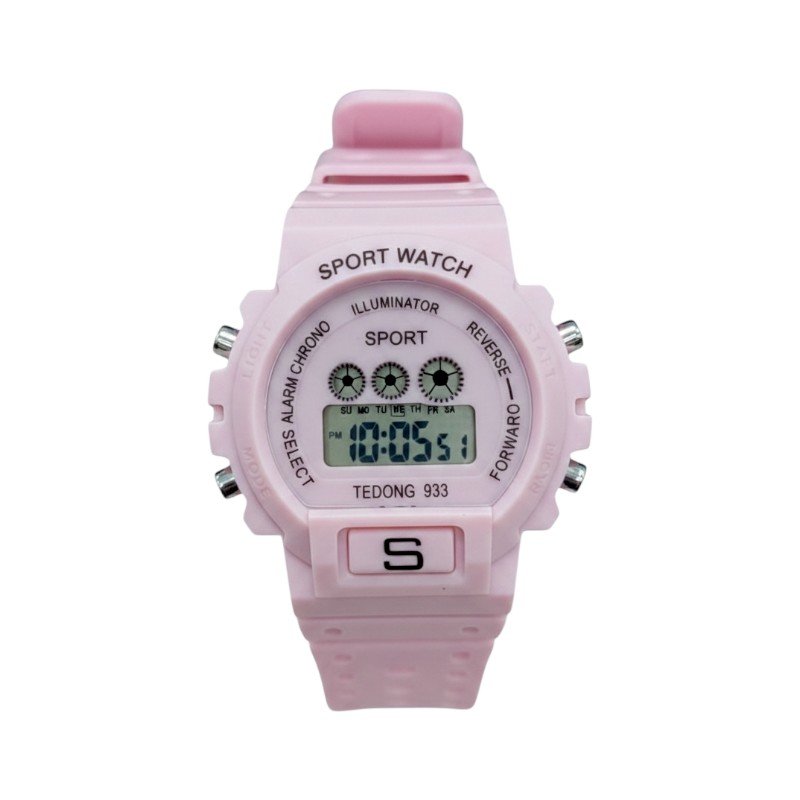 Ψηφιακό ρολόι χειρός - 933 - 115193 - Pink