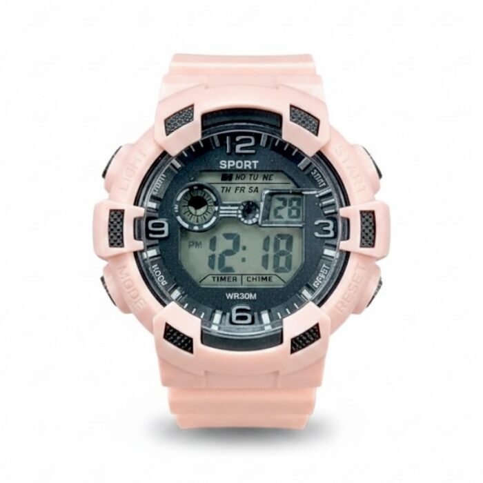 Ψηφιακό ρολόι χειρός - 73AB - 115195 - Light Orange
