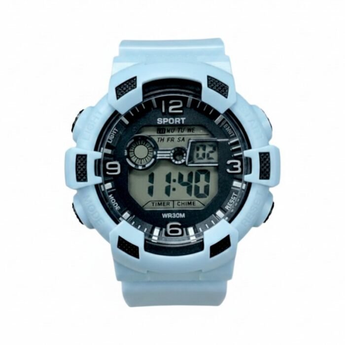 Ψηφιακό ρολόι χειρός - 73AB - 115195 - Light Blue