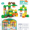 1ba250cc4ed5457e44c333f6e2a6f6a9 Σετ κατασκευών DIY με τουβλάκια - Forest Animals - 45pcs - JX6753 - 233046