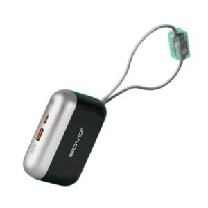 Powerbank 2in1 - Fast Charge - 10.000mah - 22.5W - PD-22 - 278626 - Black
