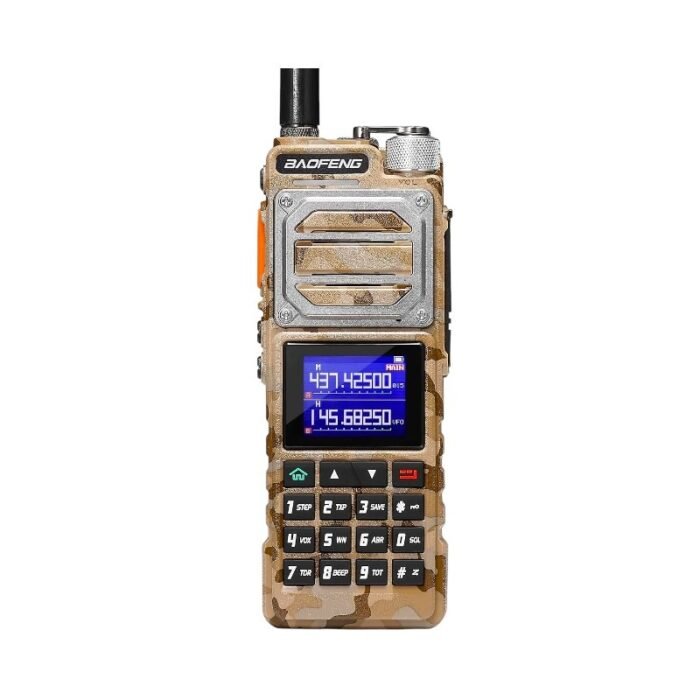 Φορητός πομποδέκτης UHF/VHF - UV25 - Baofeng - 402253 - Army Yellow