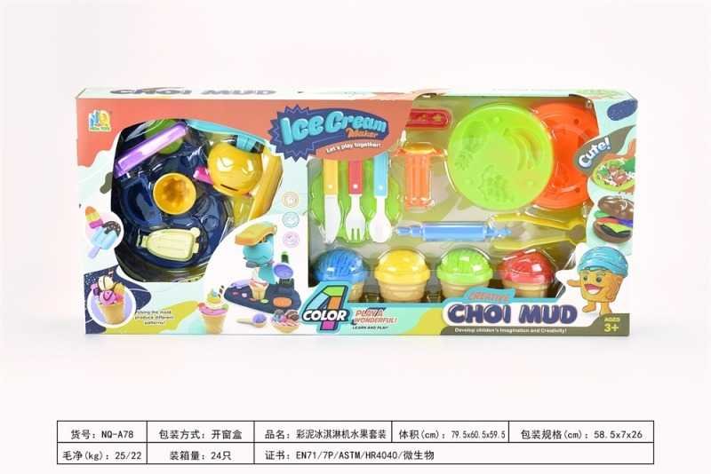 Σετ κατασκευών DIY με πλαστελίνη - Ice Cream - NQ-A78 - 233182