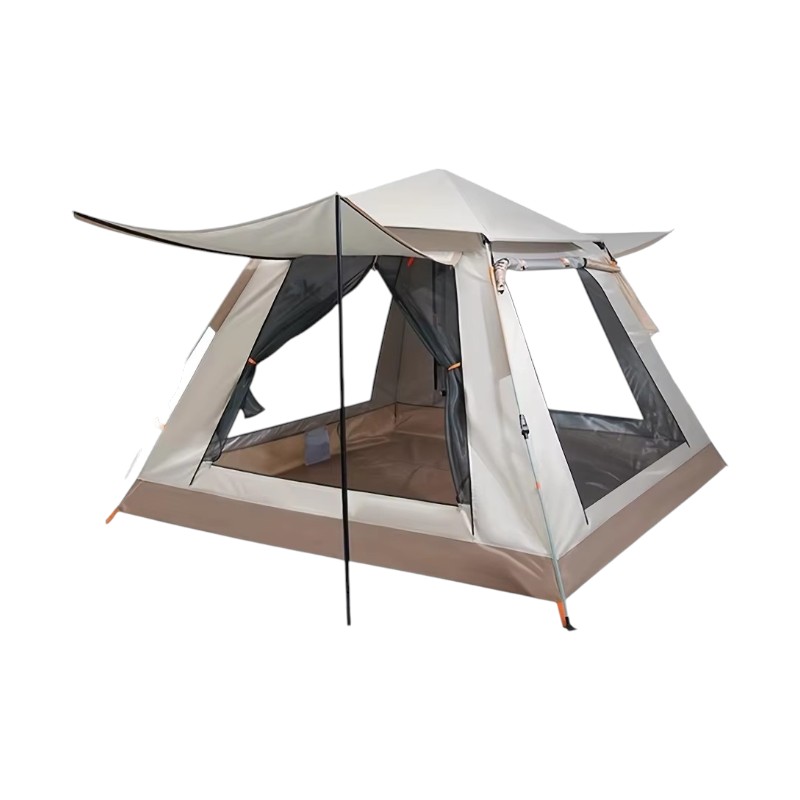 960002_be Σκηνή Camping 3 ατόμων με σκίαστρα - YB3021 - 2x2m - 960002 - Beige
