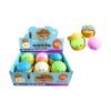 TEM4981 Παιχνίδι Squishy Dumpling Antistress φατσούλα - 8.5cm - Πακέτο 12 τεμαχίων - TEM4981