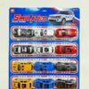 Σετ αυτοκινητάκια με Pull Back - 12pcs - 399-906B2 - 233146