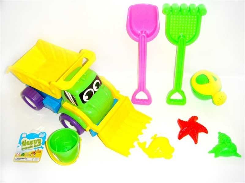 Σετ παιχνίδια παραλίας -  8pcs - 6608 - 232222