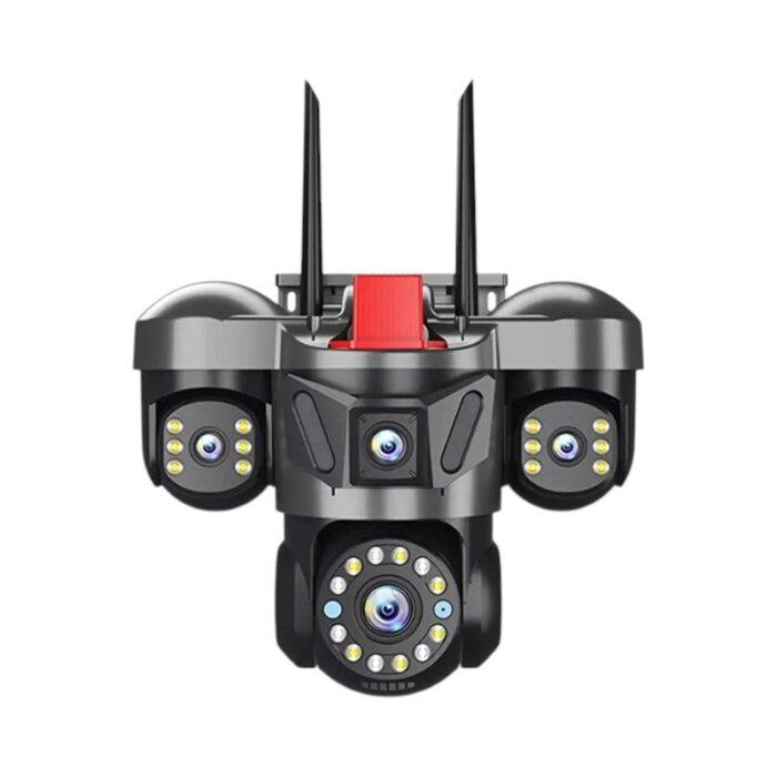 Κάμερα ασφαλείας IP τριπλή - Security Camera - Q83 - 020362