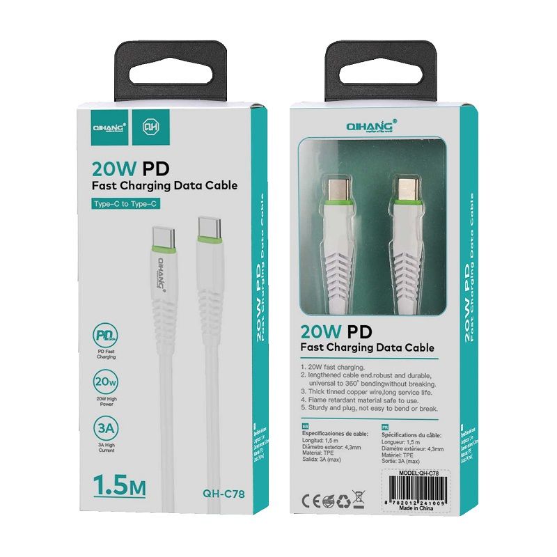 Καλώδιο Lightning to Type-C - 30W - 1m - C87 - 872402