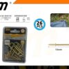 Στραβόβιδες - 1/2" - Σετ 12 πακέτα των 26 τεμαχίων - 201000