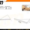 Γωνία στήριξης ραφιού - 250x160x16*2mm - Σετ 12 τεμάχια - 205640