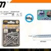 Aυτοδιάτρητη βίδα - 4.2mm*41mm - 60g - Σετ 12 πακέτα - 202441