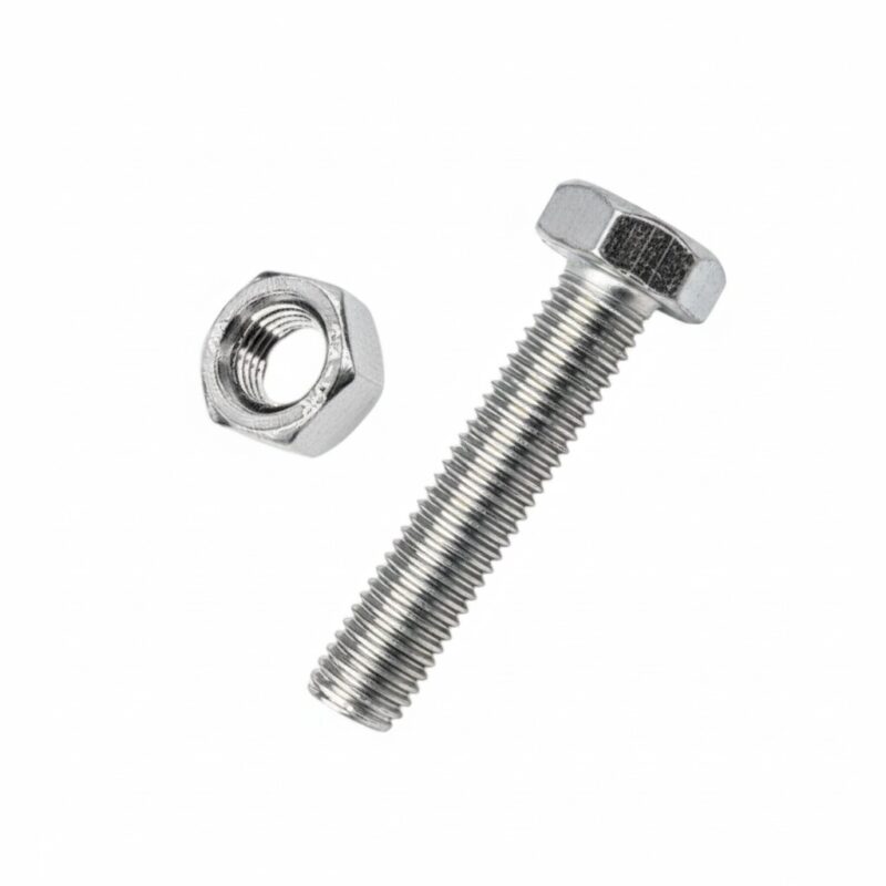 Εξάγωνη βίδα με παξιμάδι - M5x16mm+M5 - Σετ 12 πακέτα των 14 ζευγαριών - 201819