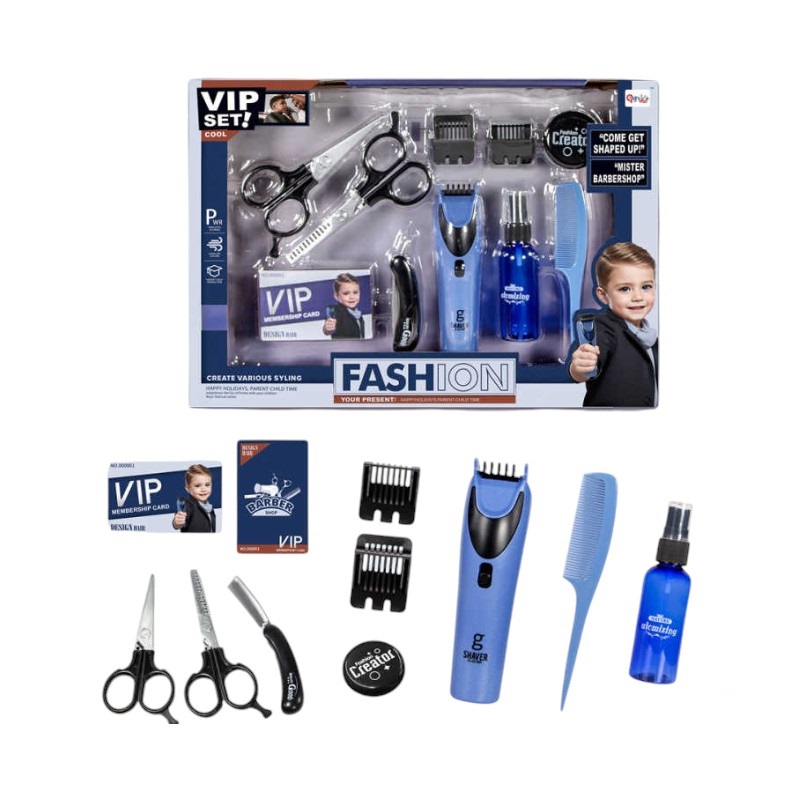 233363 Παιδικό σετ κομμωτικής Barber - 11pcs - QY041 - 233363