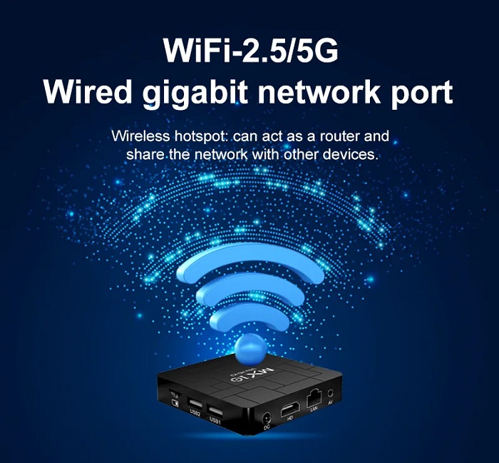 Android TV Box - MX10-K2 ATV H313 - 260035