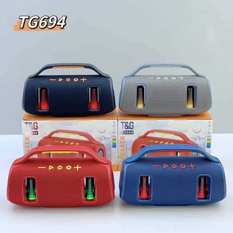 260134-2 Ασύρματο ηχείο Bluetooth - TG-696 - 260134TG - Red