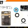 Ελαστικές ροδέλες στεγανοποίησης - 16mm*3.1mm - Σετ 12 πακέτα των 34 τεμαχίων - 202571